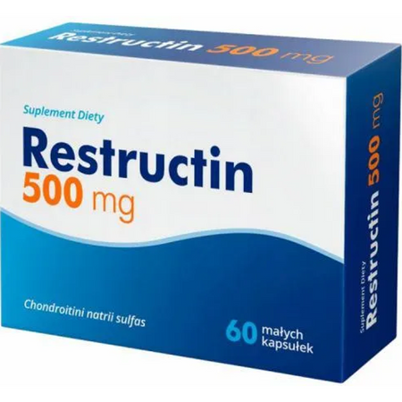 Aliness Medica Restructin 500 mg Siarczan Chondroityny - 60 kapsułek