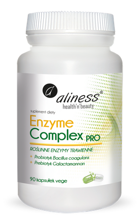 Enzyme Complex PRO Enzymy trawienne 90 kapsułek Aliness