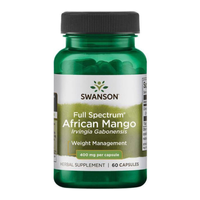 Swanson Afrykańskie Mango (Irvingia Gabonensis) 400 mg - 60 kapsułek