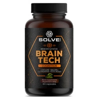 Brain Tech Nootropik Pamięć i Koncentracja 60 kapsułek Solve Labs