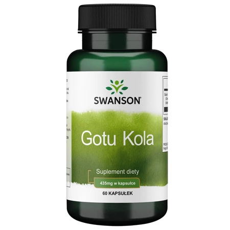 Swanson Gotu Kola 435 mg 60 kapsułek