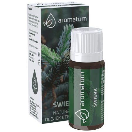 Naturalny Olejek Eteryczny świerkowy Aromatum - 12 ml