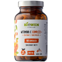 Witamina C Complex+ (Kwas L-askorbinowy) Biowen - 100 kapsułek