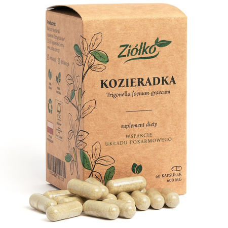 Ziółko Kozieradka - 60 kapsułek