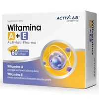 Activlab Pharma Witamina A+E - 60 kapsułek softgel