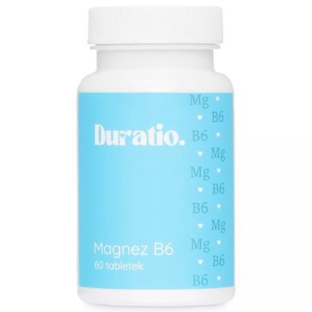 Cytrynian Magnezu 100 mg + Witamina B6 Duratio - 60 tabletek