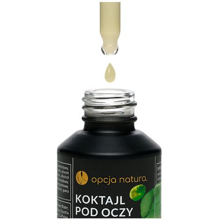 Opcja natura Koktajl pod oczy Kofeina & Opuncja - Serum przeciwzmarszczkowe