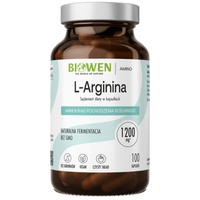 Biowen L-Arginina 600 mg - 100 kapsułek