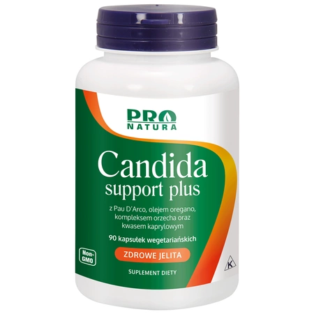 Candida Support Kwas kaprylowy (90 kaps) Now Foods Jelita