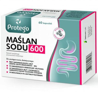 Protego Maślan Sodu 600 mg - 60 kapsułek