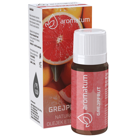 Naturalny Olejek Eteryczny Grejpfrutowy Aromatum - 12 ml