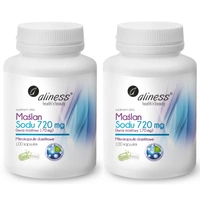 [Zestaw] 2x Maślan Sodu 550 mg Kwas Masłowy 170 mg 100 kapsułek