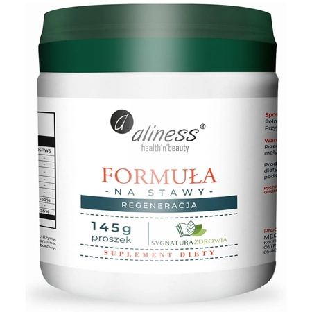 Formuła na stawy Regeneracja w proszku (145 g) Aliness