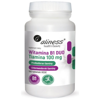 Witamina B1 (Tiamina) DUO 100 mg 100 tabletek Aliness