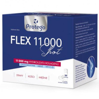Protego Flex 11 0000 Shot Hydrolizat Kolagenu o smaku owoców leśnych - 30 ampułek