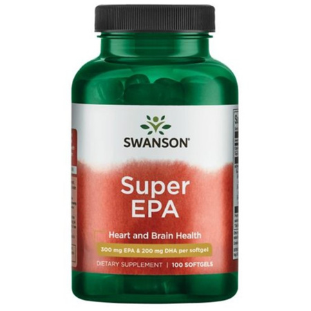 Swanson Super EPA Omega 3 Koncentrat - 100 kapsułek