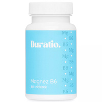 Cytrynian Magnezu 100 mg + Witamina B6 Duratio - 60 tabletek