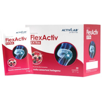 Activlab FlexActiv Extra Kolagen o smaku Porzeczkowo-żurawinowym - 30 saszetek x 11g