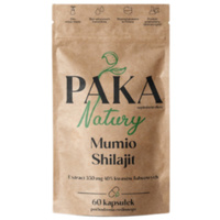 Mumio Shilajit Ekstrakt 40% Mumio Himalajskie (60 kaps) Paka Natury