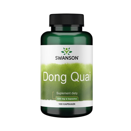 Swanson Dong Quai (Dzięgiel Chiński) 530 mg - 100 kapsułek