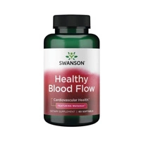 Swanson Healthy Blood Flow L-Cytrulina, Głóg Ekstrakt, Wellemon + Q10 - 60 kapsułek