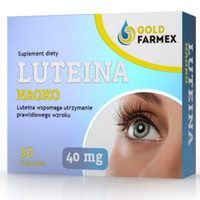 GoldFarmex Luteina 40 mg Naoko 30 kapsułek