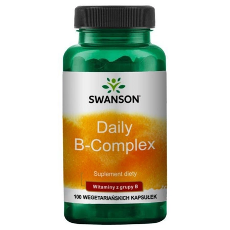 Witamina B Complex Witaminy z grupy B (100 kaps) Swanson