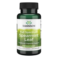Swanson Mięta zielona (Spearmint leaf) 400 mg - 60 kapsułek