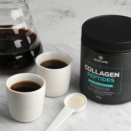 Collagen Peptides (180 g) Hydrolizowany Kolagen typu I i III Solve Labs