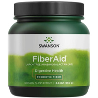 Swanson FiberAid® Arabinogalaktan Błonnik Prebiotyczny w proszku - 250g