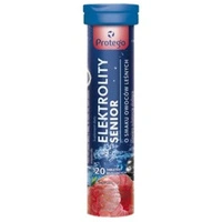 Protego Elektrolity SENIOR o smaku owoców leśnych - 20 tabletek musujących