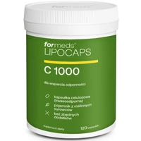LIPOCAPS Liposomalna Witamina C 1000 mg (120 kaps) ForMeds