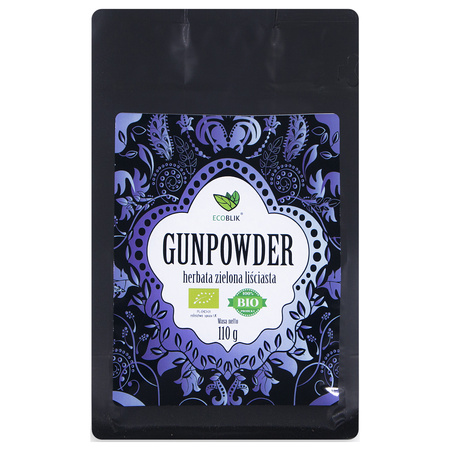 EcoBlik Herbata zielona GunPowder BIO 110g