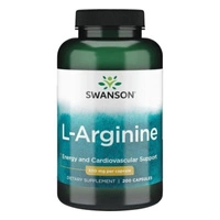 Swanson L-arginina 500 mg - 200 kapsułek