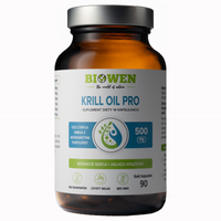 Krill Oil Pro - Olej z Kryla - Omega 3 z Astaksantyną Biowen - 90 kapsułek
