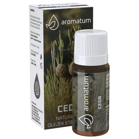 Naturalny Olejek Eteryczny Cedr Aromatum - 12 ml