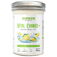 Elektrolity Vital Charge+ o smaku cytrynowym w proszku Biowen - 250g