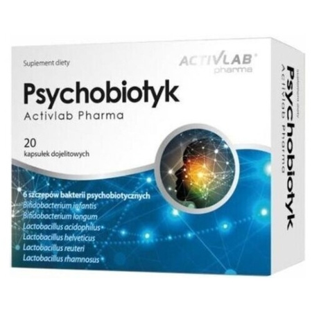 Activlab Pharma Psychobiotyk - 20 kapsułek