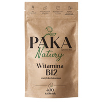 Witamina B12 100 mcg Metylokobalamina 400 tabletek Paka Natury