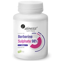 Aliness Berberyna Siarczan 98% 400 mg Berberine Sulphate - 60 kapsułek