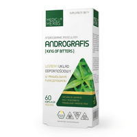 Medica Herbs Andrografis (King of bitters) 400 mg - 60 kapsułek