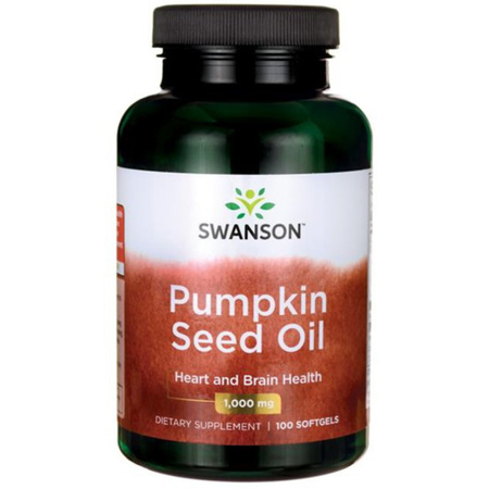 Swanson Olej z pestek dyni 1000 mg (Pumpkin Speed Oil) 100 kapsułek