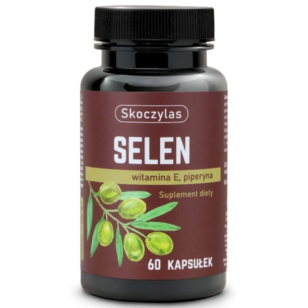Selen + Witamina E + Piperyna (60 kaps) Skoczylas