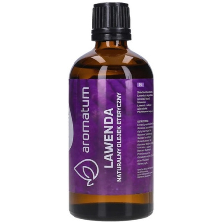 Naturalny Olejek Eteryczny Lawendowy Lawenda Aromatum - 100 ml