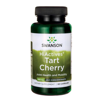 Swanson HiActives Tart Cherry (Ekstrakt z wiśni) 465 mg - 60 kapsułek