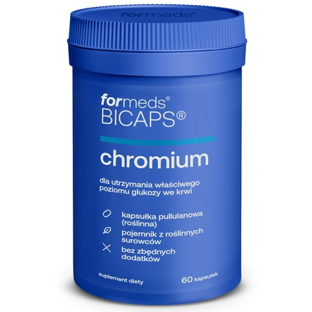 BICAPS Chromium Pikolinian chromu 200 mcg (60 kaps) ForMeds