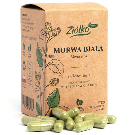 Ziółko Morwa biała - 60 kapsułek