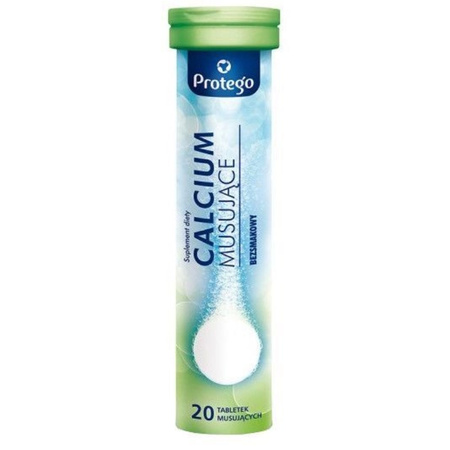 Protego Calcium Wapń - 20 tabletek musujących