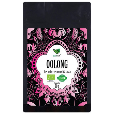 EcoBlik Herbata czerwona BIO Ekologiczna OOLONG 70g