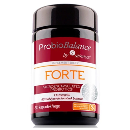 Probiotyk ProbioBalance FORTE Jelita Trawienie (30 kaps) Aliness